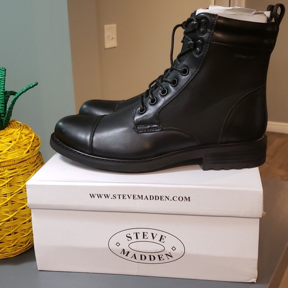 Steve Madden Men's Hudson Combat Boot - Picture 2 of 6